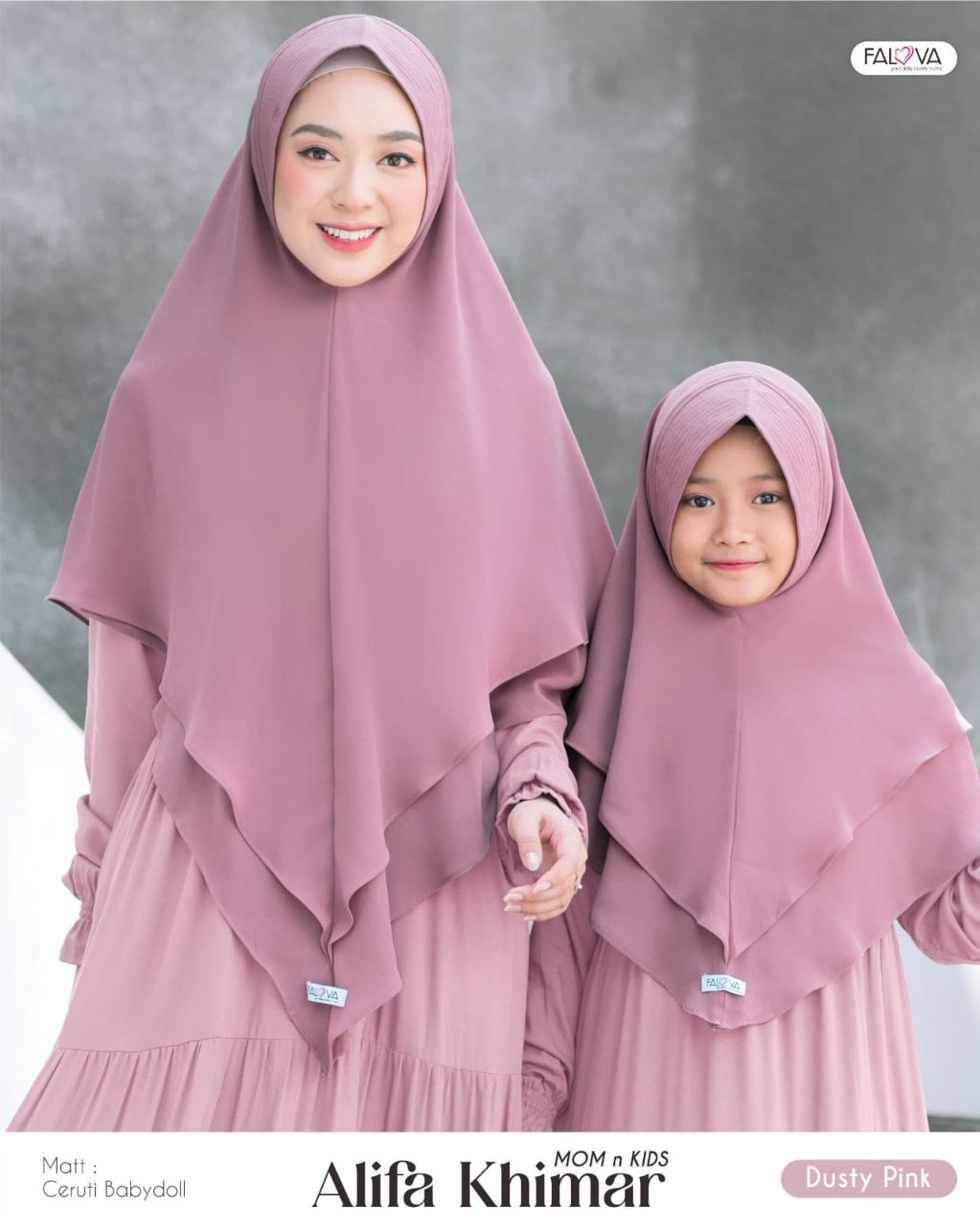 KHIMAR ALIFA – MOM & KIDS